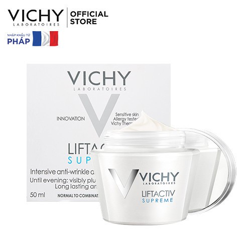 Kem dưỡng ngăn ngừa dấu hiệu lão hóa, làm săn da (ban ngày) Vichy Liftactiv Supreme Day 50ml