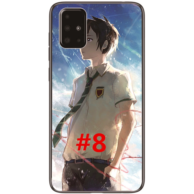 Ốp điện thoại in hình anime Your Name dễ thương cho SAMSUNG GALAXY NOTE 20 PRO PLUS/A21S/M01/A51/A71