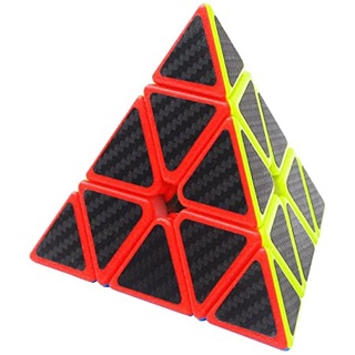 Rubik Pyraminx 3x3 Carbon Fiber Stickerless
