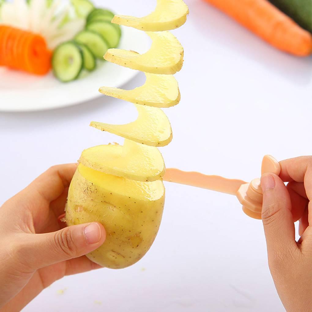 Dụng Cụ Cắt Rau Củ Quả Hình Xoắn Ốc Tiện Lợi