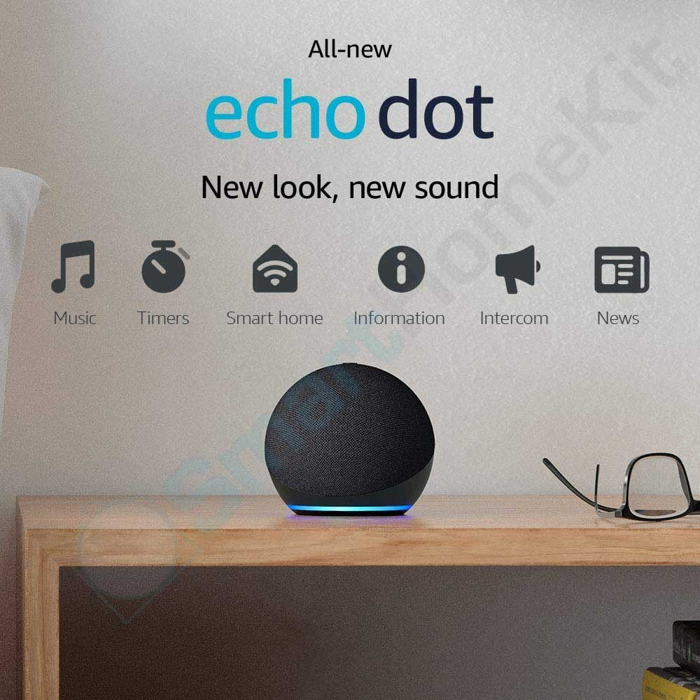 Amazon Echo Dot 4 (Gen 4th) - loa thông minh mới nhất tích hợp trợ lý Alexa, bass và chất lượng tốt hơn