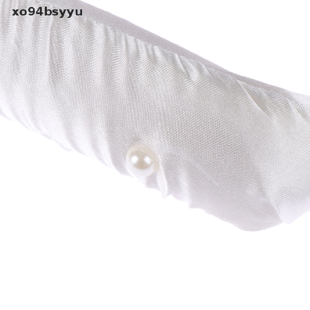 [Xo94Bsyu] 5 Móc Treo Quần Áo Bằng Satin Đệm Mềm Sang Trọng