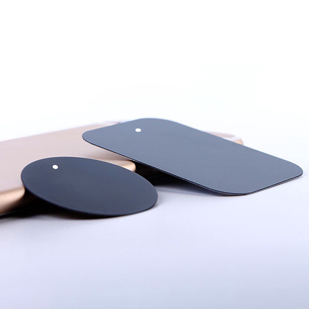 1 Tấm Kim Loại Hít Nam Châm Thông Dụng Dán Giá Đỡ Điện Thoại Cho Xe Hơi