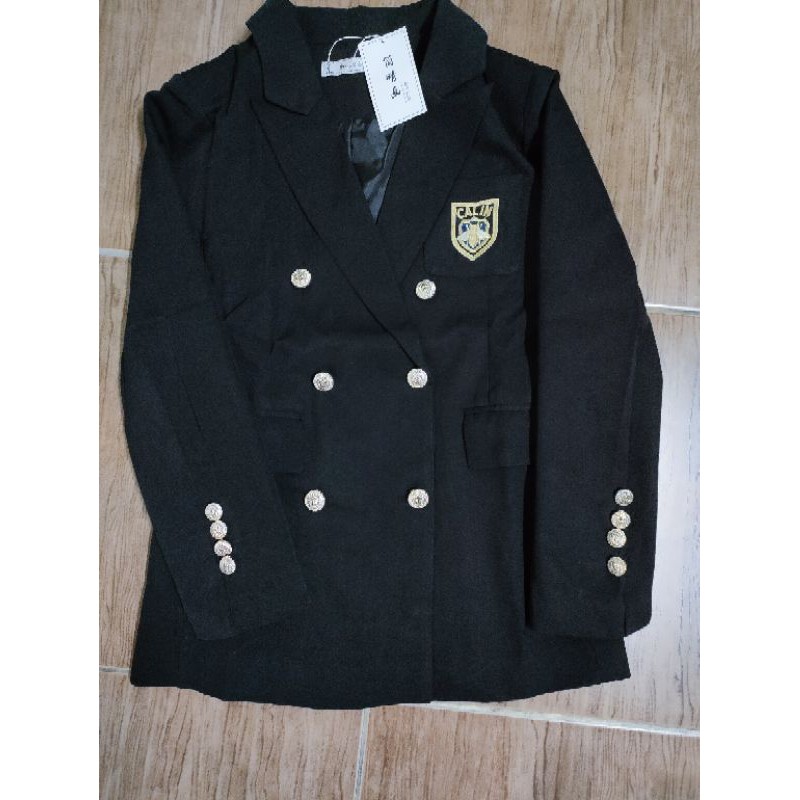 Sẵn M(Hàng Đẹp)Áo blazer huy hiệu xuân thu phong cách kiểu Anh-HC370.Ảnh thật 3 hình cuối | BigBuy360 - bigbuy360.vn