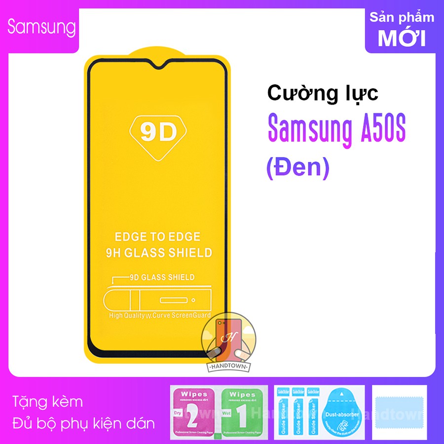 Cường Lực 9D Cho Samsung Galaxy A50s Full Keo Thế Hệ Mới