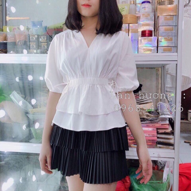 Áo rút eo hàng Hanna siêu đẹp