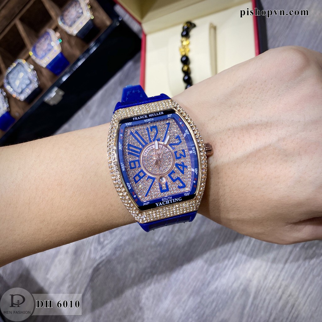 Đồng hồ nam FM-45 - Thiết kế full Đá sang trọng, tặng hộp và bảo hành 12 tháng | BigBuy360 - bigbuy360.vn