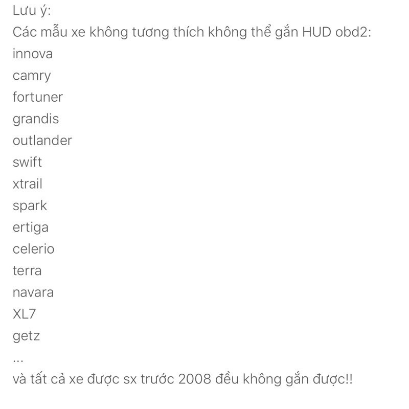 Bộ HUD Ô tô M7 OBD GPS Hiển Thị Tốc Độ Thông Tin Lên Trên Kính Lái Giá Rẻ