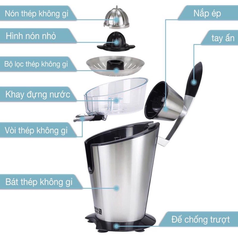 [LEBEN LANG] MÁY VẮT CAM - LCB388
