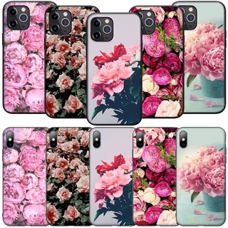 Ốp Lưng Tpu Họa Tiết Hoa Mẫu Đơn Đáng Yêu Cho Iphone 12 Mini 11 Pro Xs Max Xr X Xs