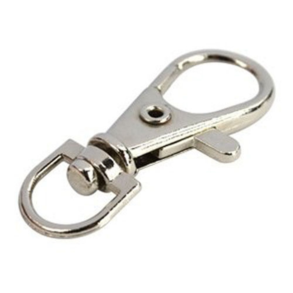 Bộ 10 cái móc khóa kim loại 38mm dùng làm trang sức thủ công