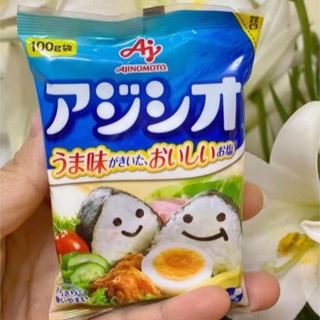 Muối ăn dặm cho bé Ajinomoto giảm 50%độ mặn gói 100g