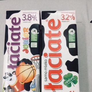 Sữa tươi tiệt trùng NON GMO laciate hộp 1 lít (Ba Lan)