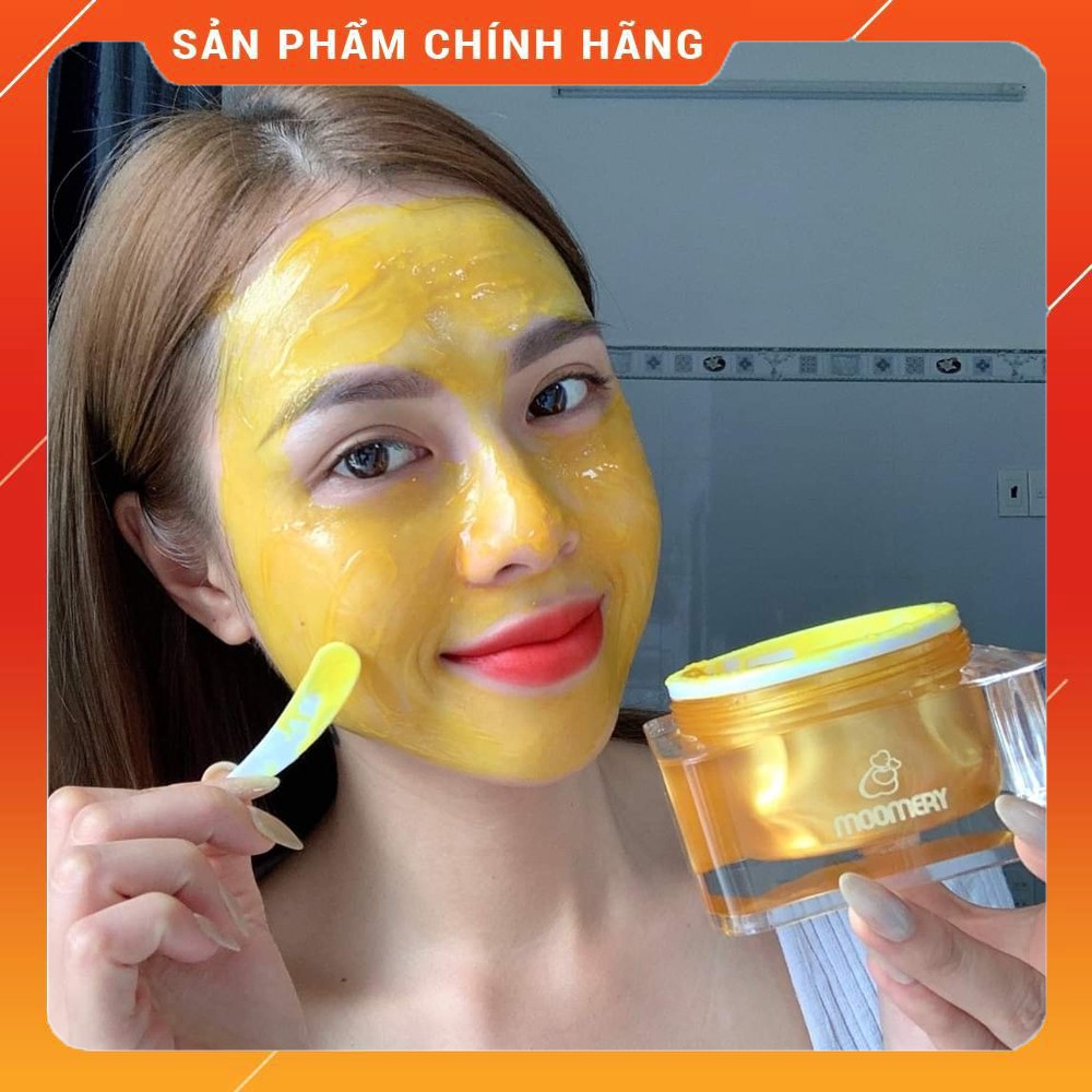 GEL MẶT NẠ NGỦ NGHỆ NANO NHÃ PHƯƠNG - MOOMERY - CHÍNH HÃNG - Mờ thâm-Nám-Dưỡng da - 3 TẶNG 1 SỮA ONG CHÚA-hũ 100gr