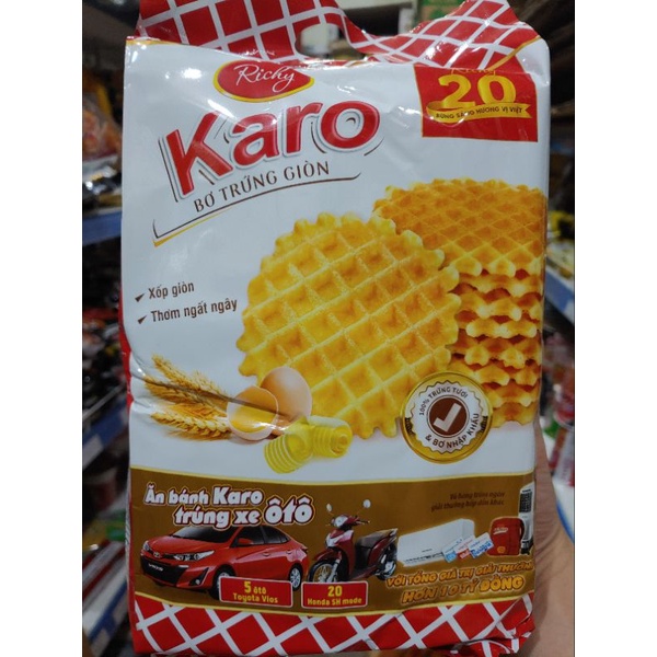 Bánh Karo bơ trứng giòn 150g