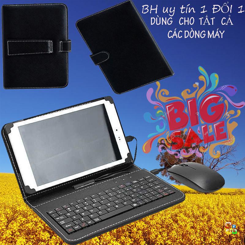 Combo bao da bàn phím kèm chuột KAW, máy tính bảng từ 4.5-8 inch