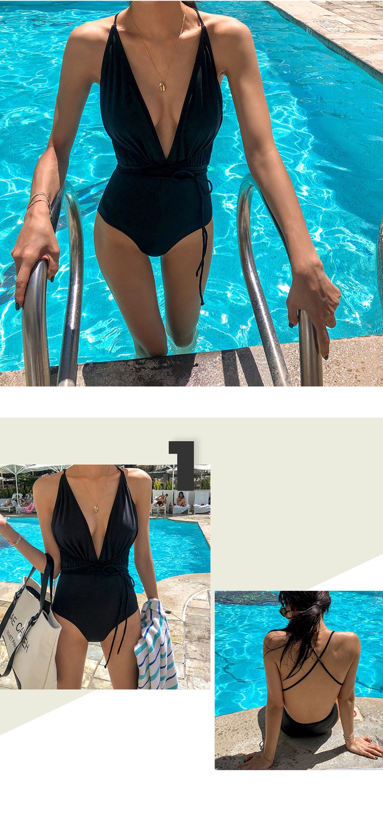 Đồ Bơi Một Mảnh Hở Lưng Quyến Rũ Cho Nữ | BigBuy360 - bigbuy360.vn