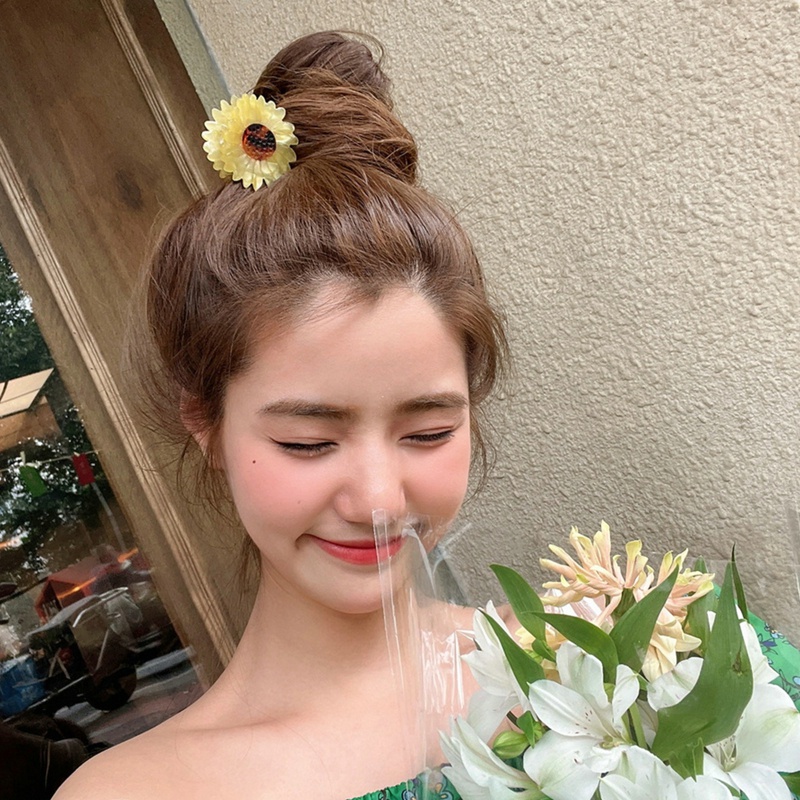 Kẹp Tóc Hình Hoa Tulip Nhiều Màu Sắc Thời Trang Cho Nữ