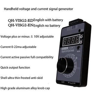 Precision 4-20MA Current Voltage Signal Generator, Analog Simulator for PLC and Panel Debugging, Frequency Converter