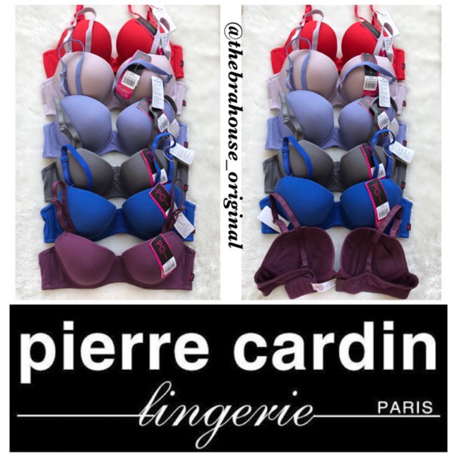 Áo Lót Cotton Màu Kẹo Ngọt Họa Tiết Nhãn Hiệu Pierre Cardin Bra B01-565