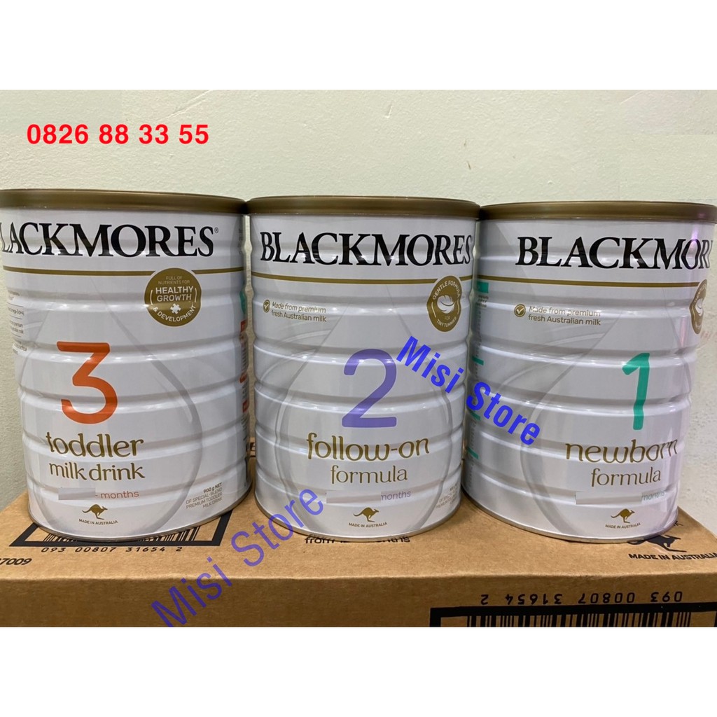 Sữa blackmore 900gr (số 1 / số 2 / số 3 )