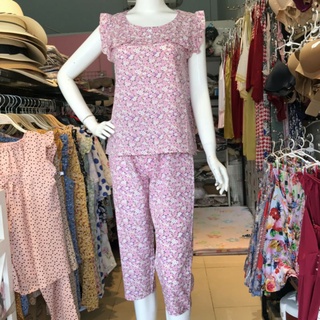 Đồ Bộ Nữ B28 VNXK Quần 9 tấc Chất Liệu Vải Lanh MANGO (ẢNH THẬT SHOP TỰ CHỤP)