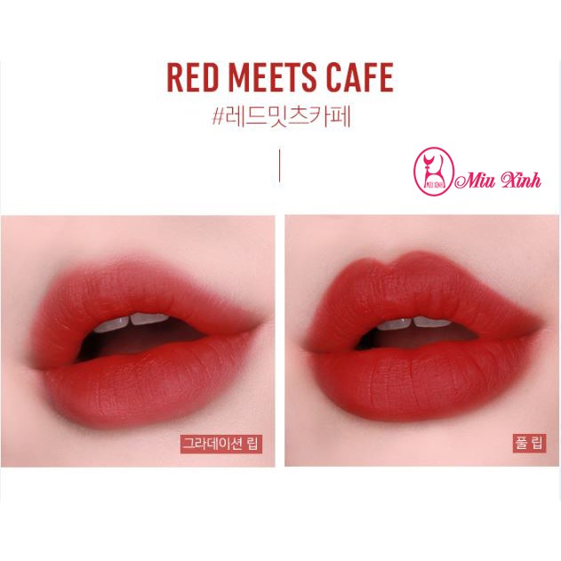 SON THỎI [ESPOIR] Lipstick Nowear Gentle Matte #RedMeetsCafé