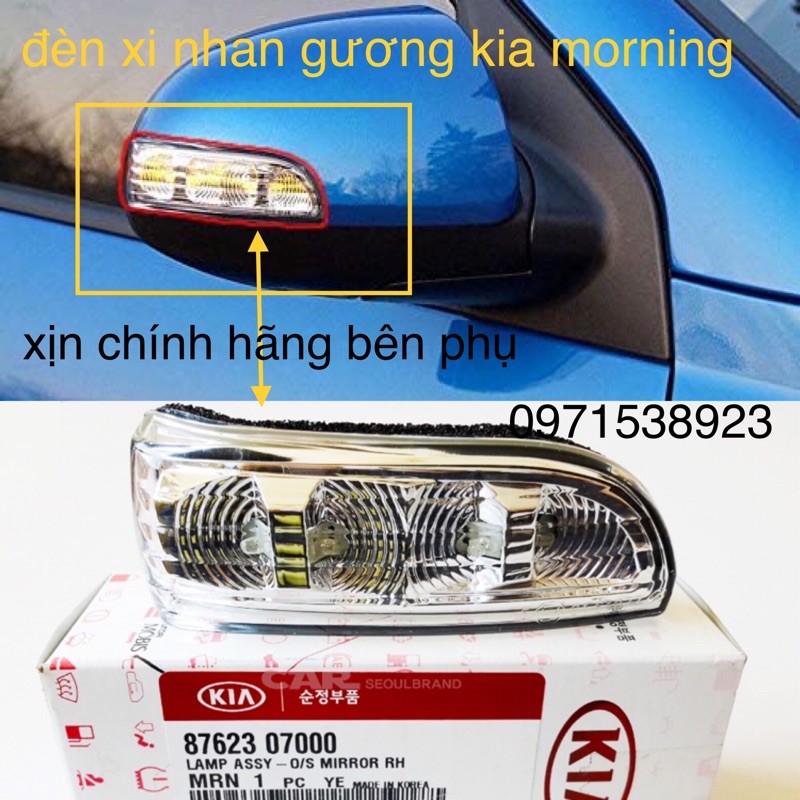 đèn xi nhan gương bên phụ kia morning oem bản to 8762307000