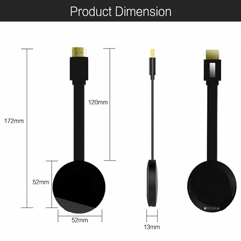 Thiết Bị Kết Nối Màn Hình Dongle 2 Lưới 2.4g Cho Google Youtube Chromecast G5 Dstoolsmall