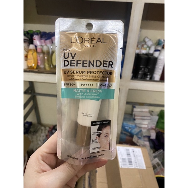 Combo2 típ Kem chống nắng L'oreal Paris Matte and Fresh Spf50+ và PA++++ - 15ml thích hợp cho da dầu