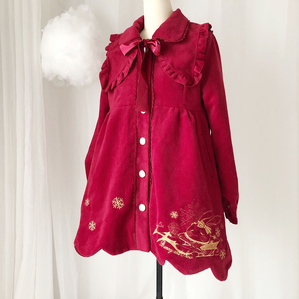 Áo khoác dạ lolita hàng thiết kế | BigBuy360 - bigbuy360.vn