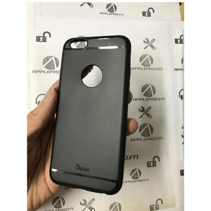 Ốp lưng dẻo iPhone 6/6S hiệu Ou Case màu đen