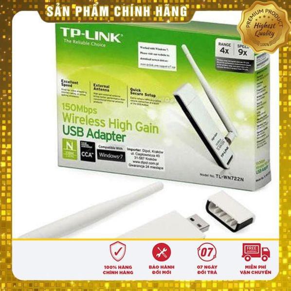 USB Wifi thu sóng TP-Link TL-WN722N