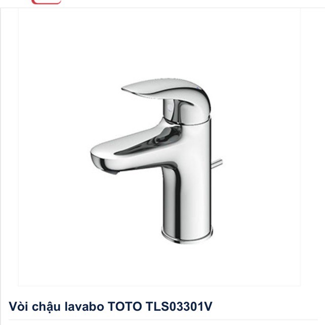 Vòi lavabo nóng lạnh chính hãng ToTo TLS03301V