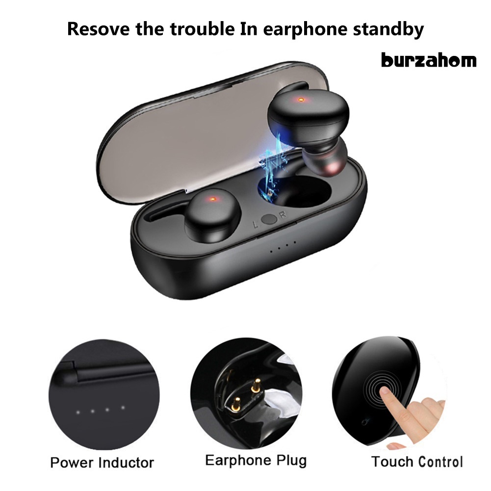 Tai Nghe Nhét Tai Y30 Bluetooth 5.0 Không Dây Chống Ồn Chất Lượng Cao