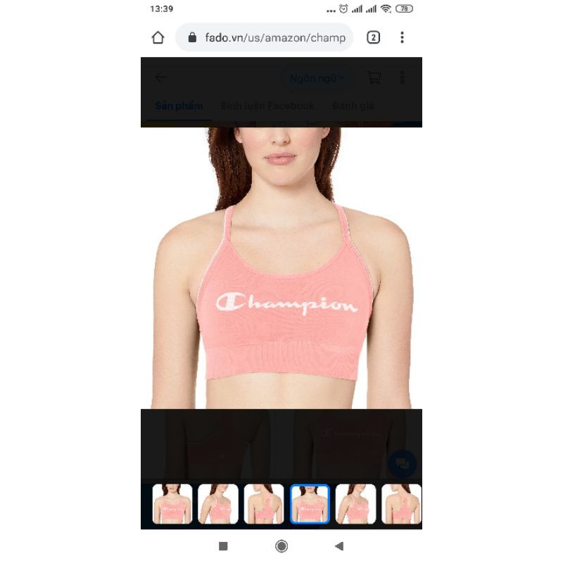 Áo Bra thể thao Champion