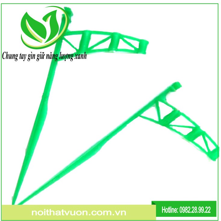 10 Cây cắm màu xanh