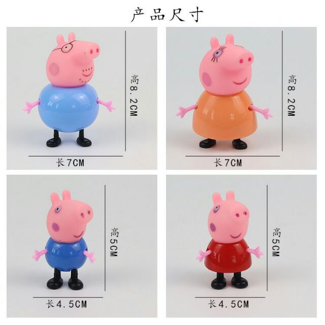 GIA ĐÌNH HEO PEPPA TRANG TRÍ BÁNH KEM