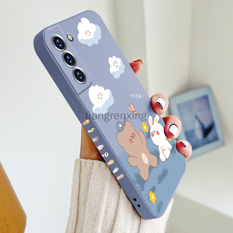 Ôp Điện Thoại Silicon Dẻo Thời Trang Sang Trọng Cho samsung s22 plus s23 plus s21 plus samsung s21 fe samsung s20 fe 5g Ốp