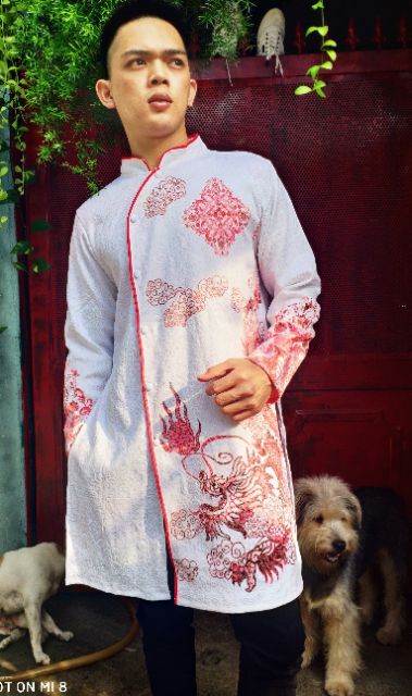 Áo dài cách tân nam