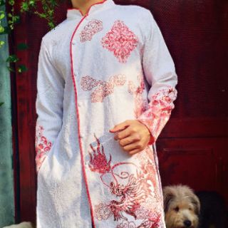 Áo dài cách tân nam