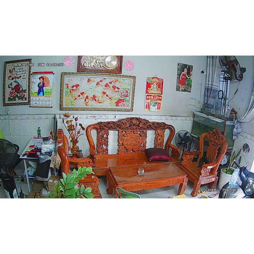 Camera IP Wifi CARECAM 610A/YH200/CC2020/ New FHD1080-2.0Mps , thẻ nhớ Yoosee 32G - Xoay Theo Chuyển Động