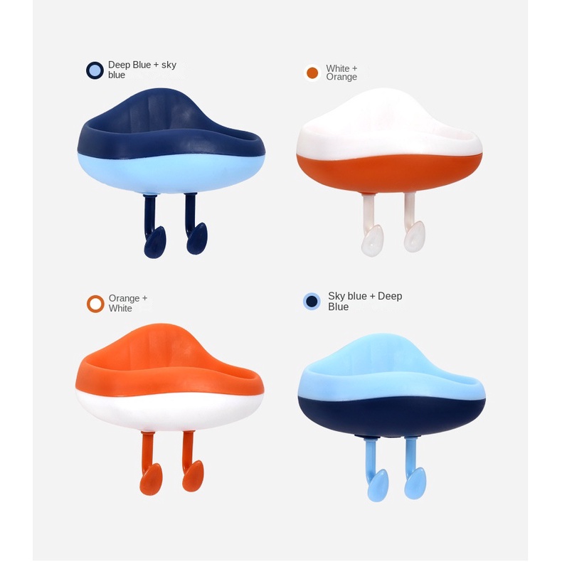 Giá Đỡ Xà Phòng Gắn Tường Hình Đám Mây Không Cần Khoan Lỗ Sáng Tạo Cho Nhà Tắm