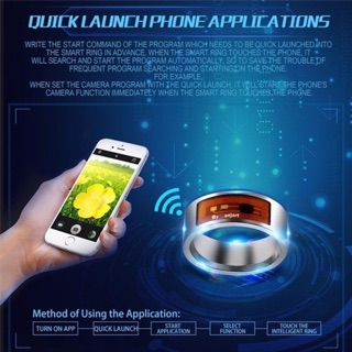 Nhẫn thông minh smart ring NFC