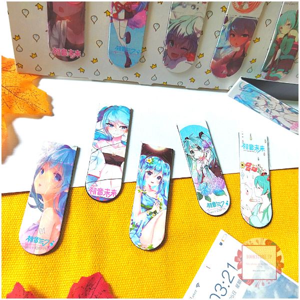 Combo 9 Bookmark Nam Châm Đánh Dấu Sách - Anime