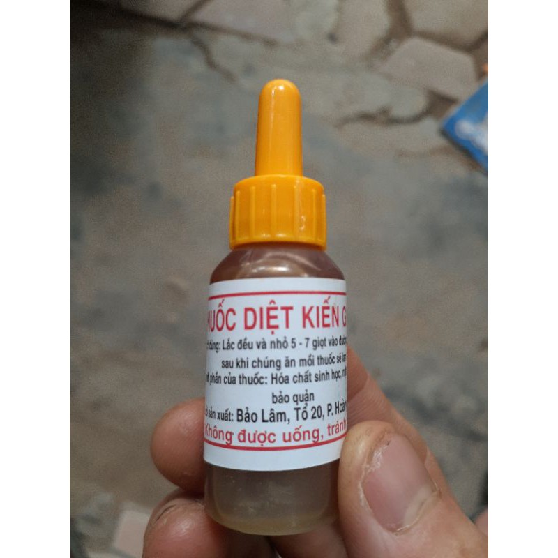 DIỆT KIẾN GIÁN TẬN GỐC LỌ 10ML