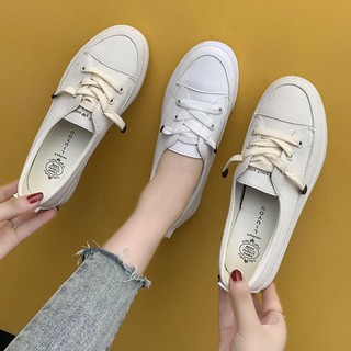 [Sẵn] Giày bệt lười trắng
