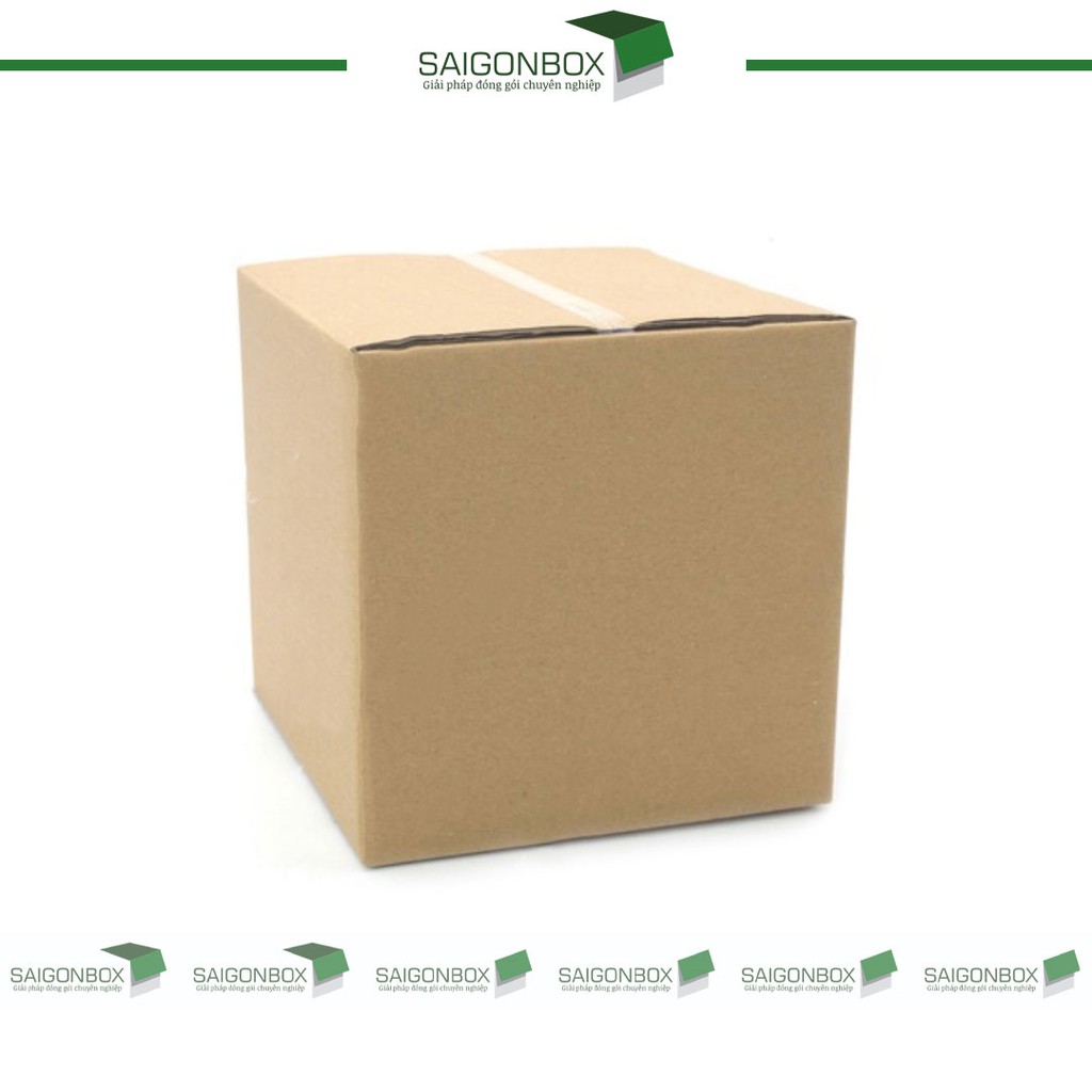 Combo 100 thùng hộp carton size 8x8x8 cm để đóng gói hàng hóa
