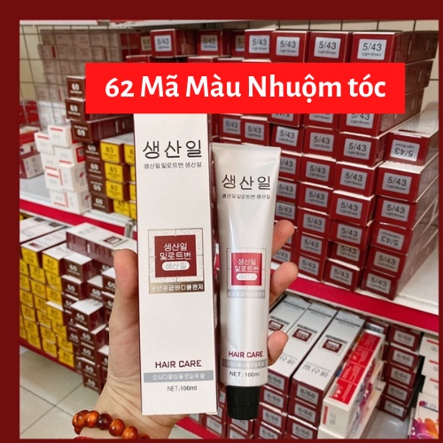 Màu nhuộm hàn quốc .Thuốc Nhuộm Tóc Hàn Đủ Các Màu