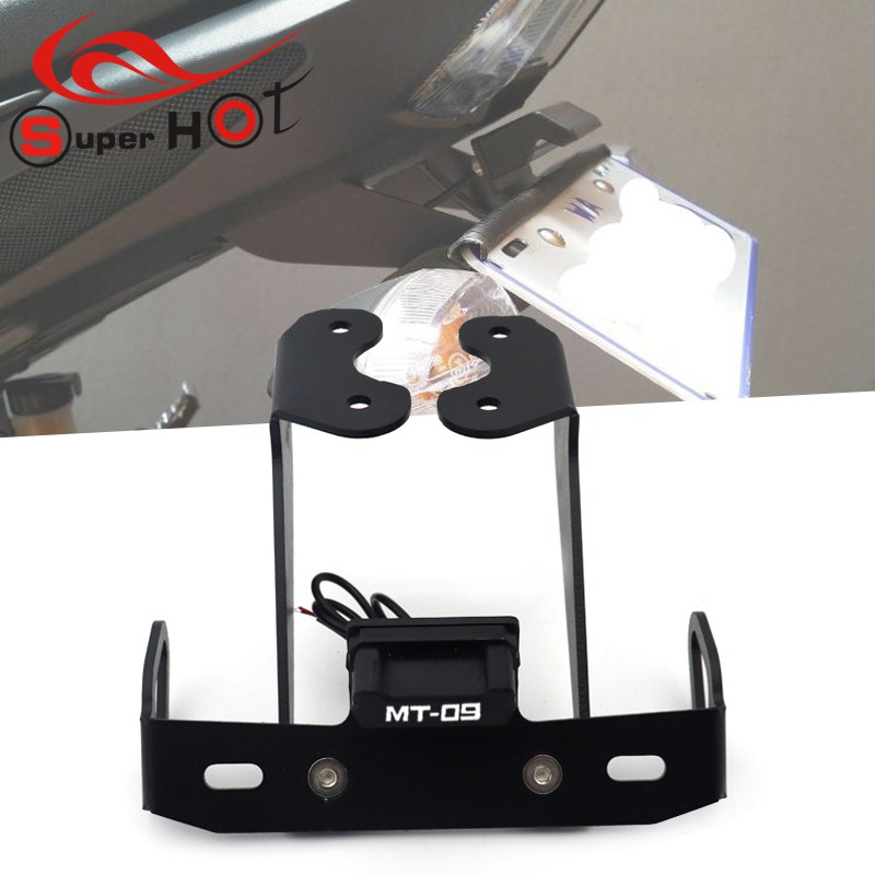 Famaha MT09 MT 09 FZ 09 FZ-09 2017-2020 Phụ Kiện Biển Số Giá Đỡ Đuôi Ngắn Biển Số brackett